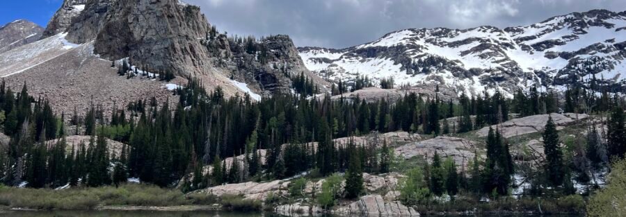Hiking Lake Blanche in Wasatch National Forest
