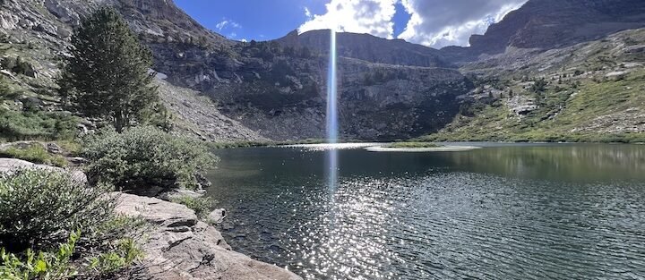 Views along the Island Lake Trail in the Ruby Mountains of Nevada