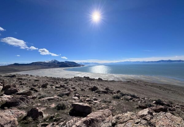 Buffalo Point Trail in Antelope Island State Park
