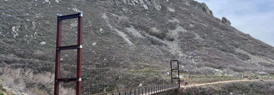 A Hiker’s Guide to Bear Creek Suspension Bridge: A Scenic Hike in Draper, Utah
