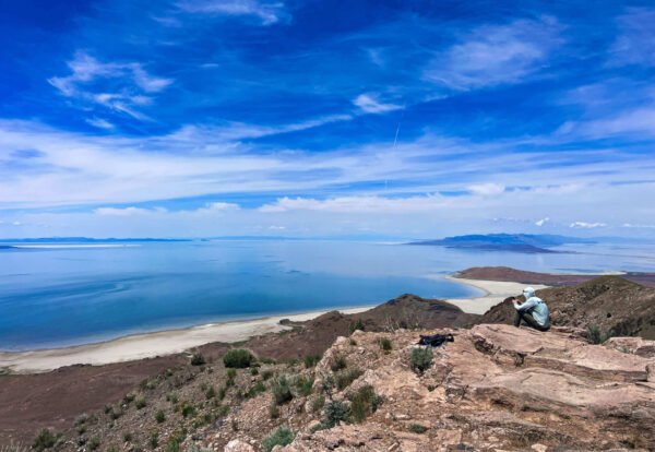 Frary Peak Trail in Antelope Island State Park