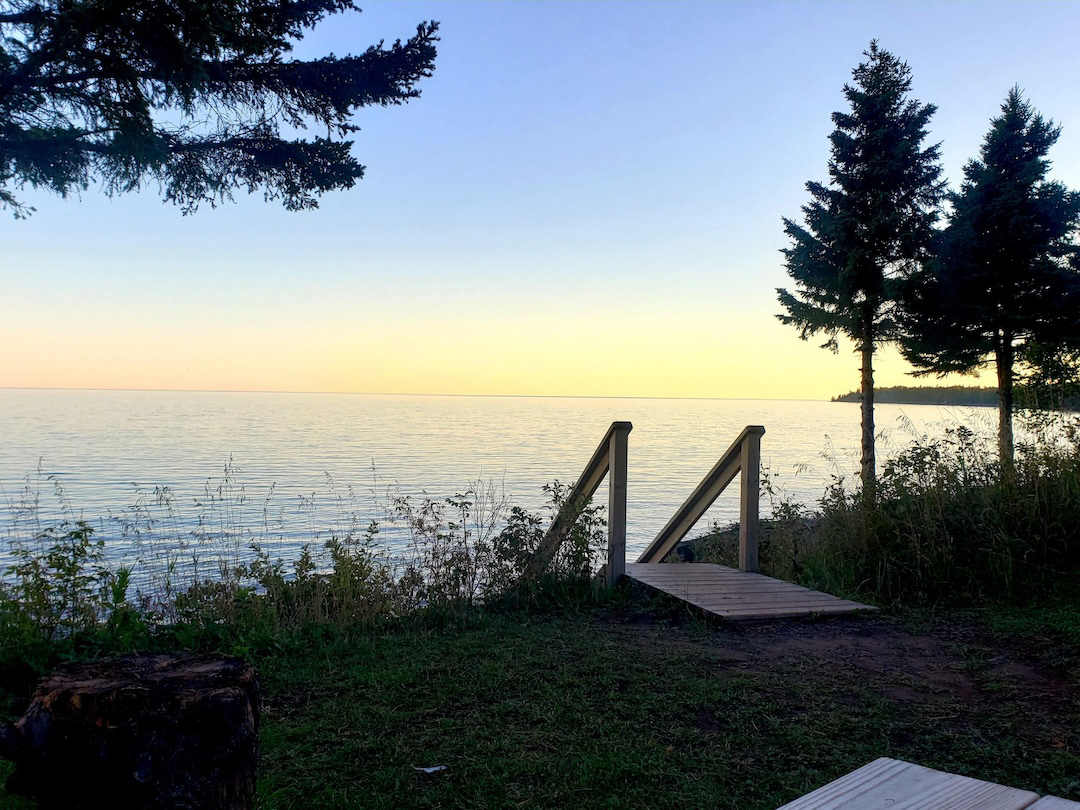 North Shore Sunset Lutsen, Minnesota