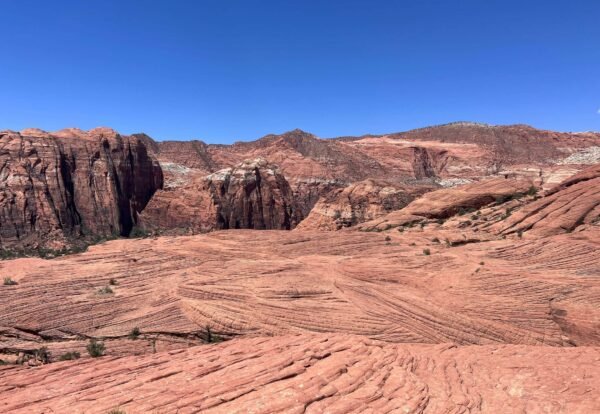 Hiking the Petrified Sand Dunes in Snow Canyon State Park, Utah