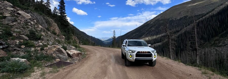 Off-Roading Guide to Old Fall River Road to Chasm Falls in Rocky Mountain National Park near Estes Park, Colorado