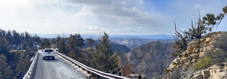 Off-Roading Hells Backbone Trail