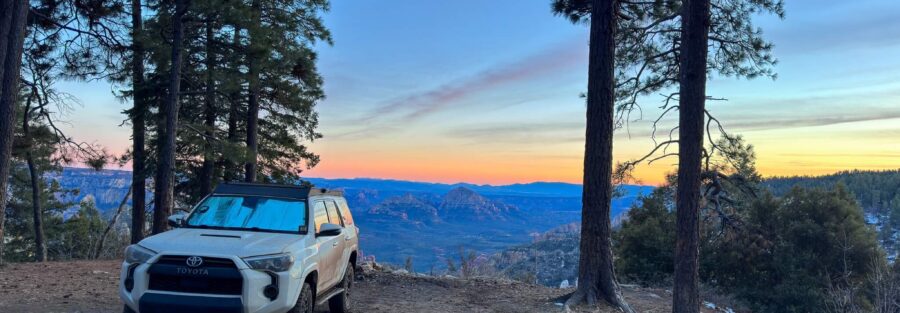 Off-Roading Edge of the World Drive in Coconino National Forest
