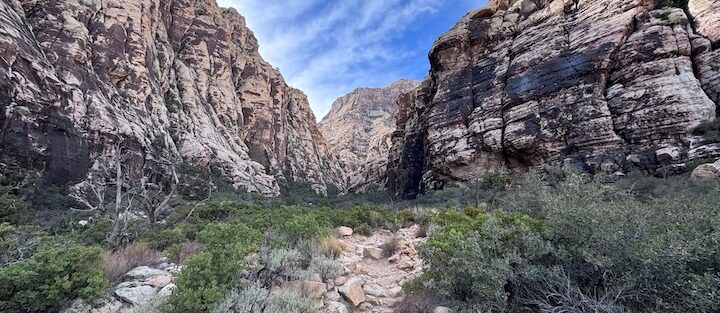 Hiking Ice Box Canyon Trail