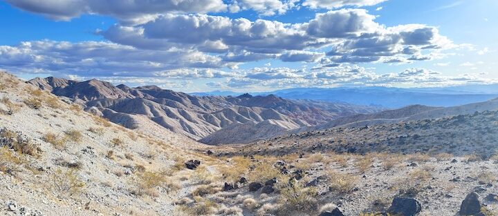 Hiking Fortification Hill in Lake Mead
