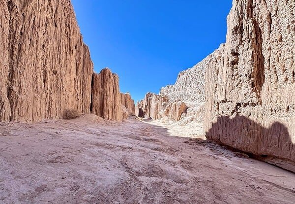 Moon Caves in Cathedral Gorge State Park