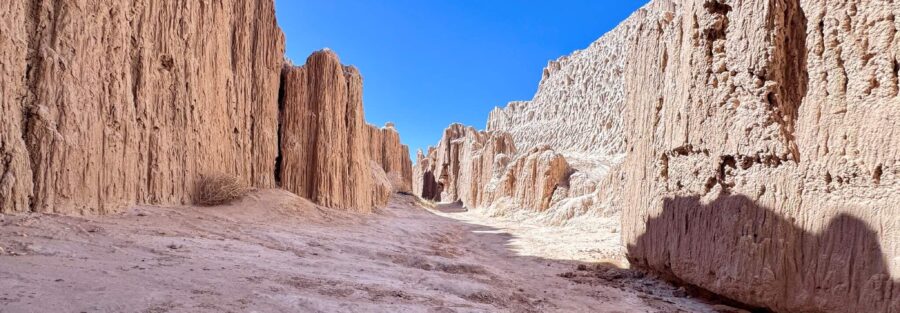 Moon Caves in Cathedral Gorge State Park