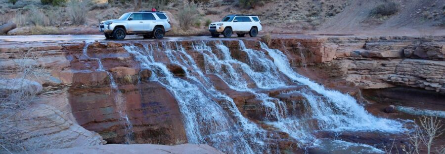 Toquerville Falls Near Toquerville, Utah