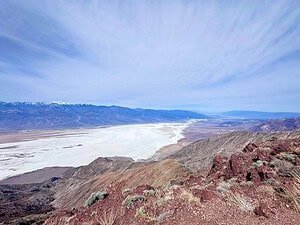 Hiking Dante’s View Trail in Death Valley National Park