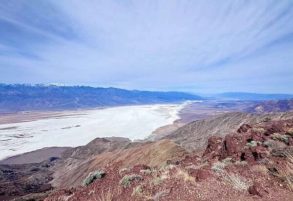 Hiking Dante’s View Trail in Death Valley National Park
