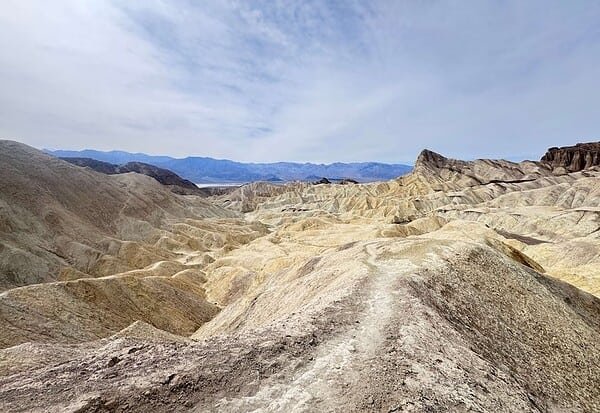 Hiking Golden Canyon & Gower Gulch Loop via Zabriskie Point