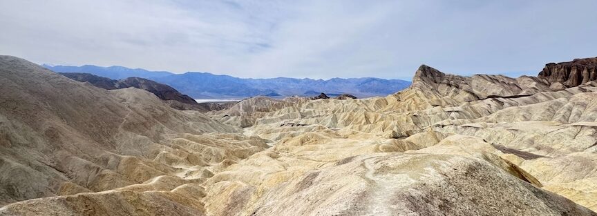 Hiking Golden Canyon & Gower Gulch Loop via Zabriskie Point