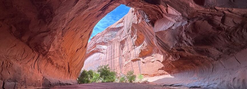 Hiking to the Golden Cathedral in Glen Canyon National Recreation Area