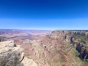 Hiking Maricopa Point, Powell Point, and Hopi Point via the Grand Canyon’s Rim Trail