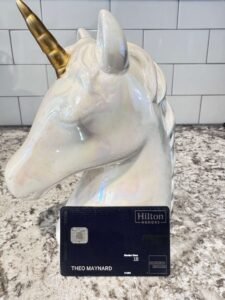 Hilton Aspire card offering free night reward for hotel stays