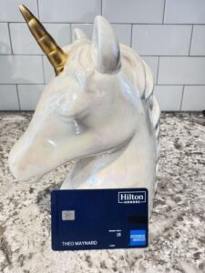 Hilton Surpass card for earning points at Hilton hotels
