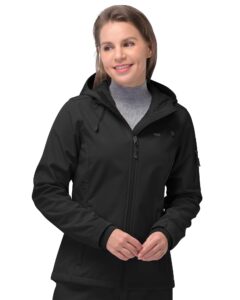 33,000ft women’s softshell hiking jacket with fleece lining