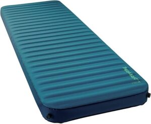Therm-a-Rest MondoKing sleeping pad rolled out in tent