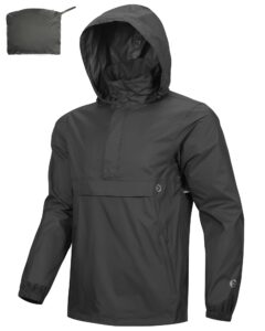 outdoor Ventures rain pullover folded into pocket