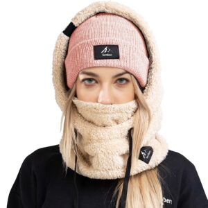 Senllen fleece balaclava for winter hiking