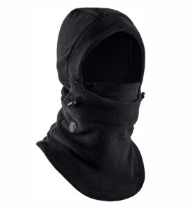 Tough Headwear fleece balaclava under helmet