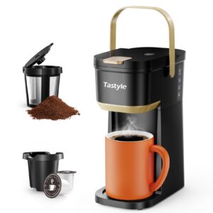 Tastyle portable coffee maker for camping setup
