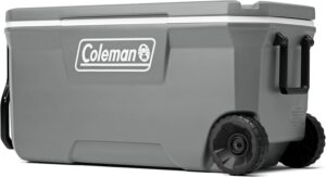 Coleman 100-quart wheeled cooler