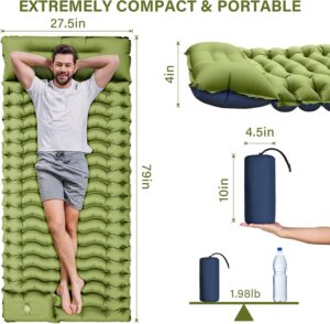 FUN PAC self-inflating camping pad