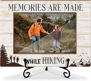 hiking photo frame
