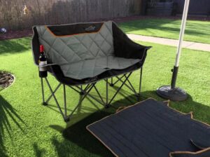 FAIR WIND oversized camping loveseat