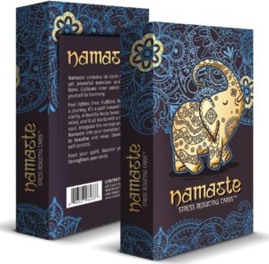 Namaste mindfulness cards