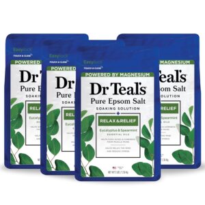 Dr Teal’s Epsom salt eucalyptus spearmint