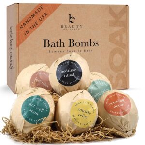 Beauty by Earth bath bombs
